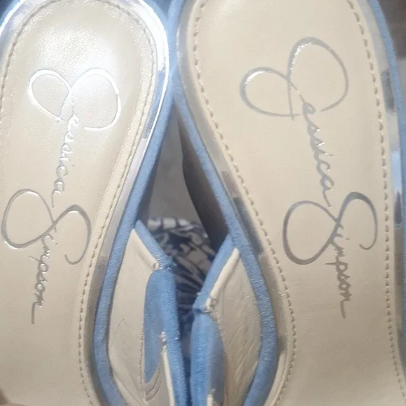 Y2K Jessica Simpson Slide On Wedge - Picture 8 of 9